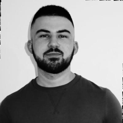 Portrait of Ditmir Hasani, co-founder of Novaeris